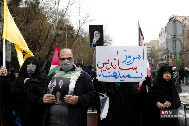 راهپیمایی رو جهانی قدس در تهران