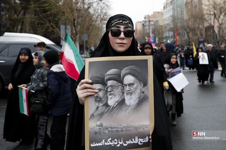 راهپیمایی رو جهانی قدس در تهران