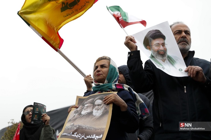 راهپیمایی رو جهانی قدس در تهران