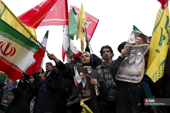 راهپیمایی رو جهانی قدس در تهران