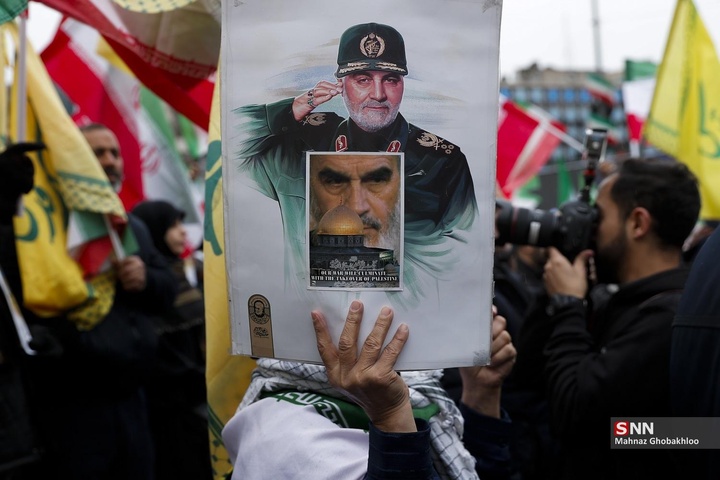 راهپیمایی رو جهانی قدس در تهران