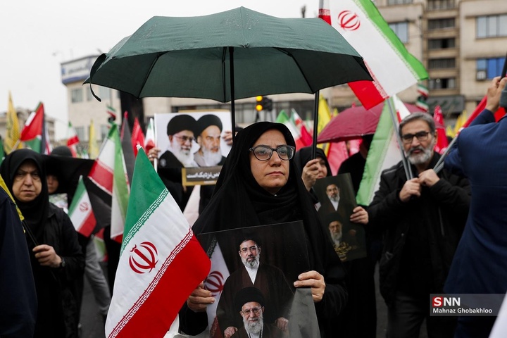 راهپیمایی رو جهانی قدس در تهران