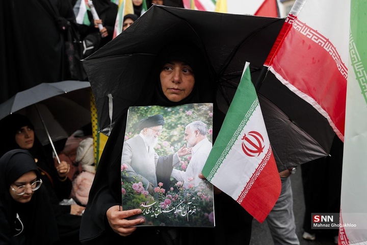 راهپیمایی رو جهانی قدس در تهران