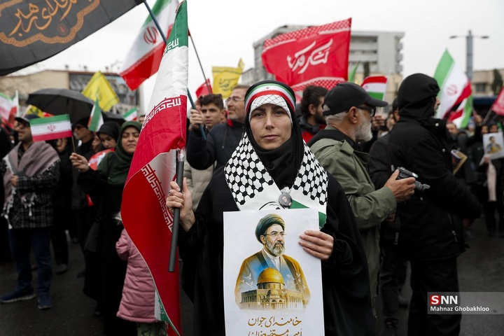 راهپیمایی رو جهانی قدس در تهران