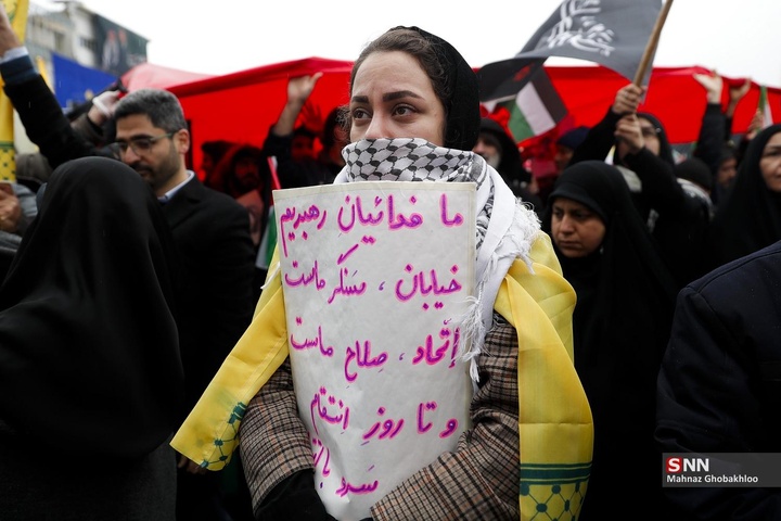 راهپیمایی رو جهانی قدس در تهران