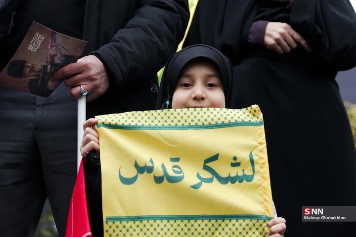 راهپیمایی رو جهانی قدس در تهران