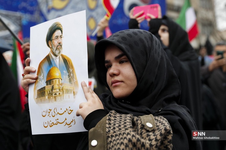 راهپیمایی رو جهانی قدس در تهران