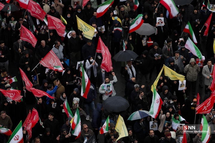 راهپیمایی رو جهانی قدس در تهران