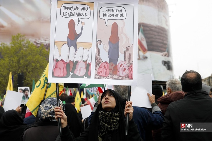 راهپیمایی رو جهانی قدس در تهران