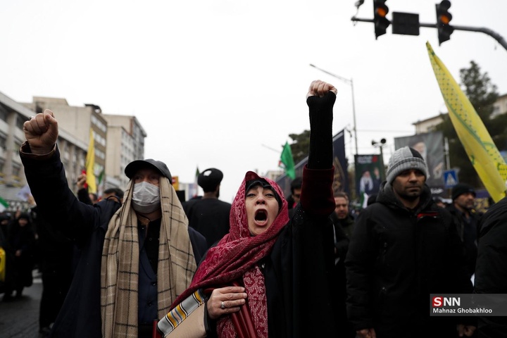 راهپیمایی رو جهانی قدس در تهران