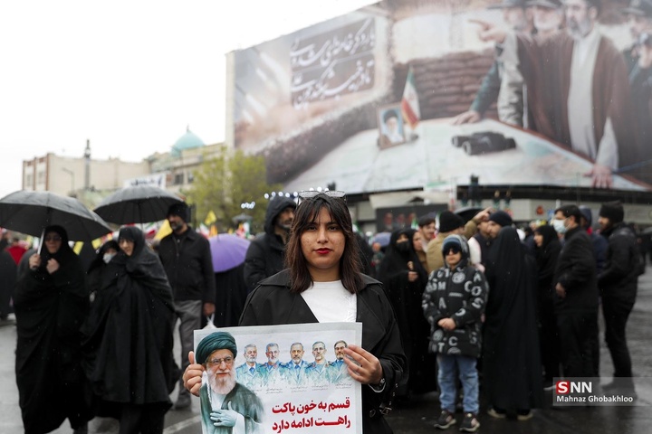 راهپیمایی رو جهانی قدس در تهران