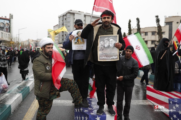 راهپیمایی رو جهانی قدس در تهران