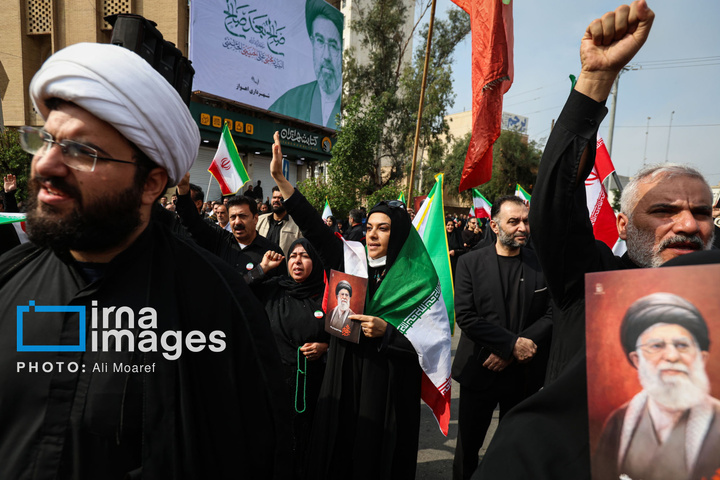 راهپیمایی روز قدس در اهواز