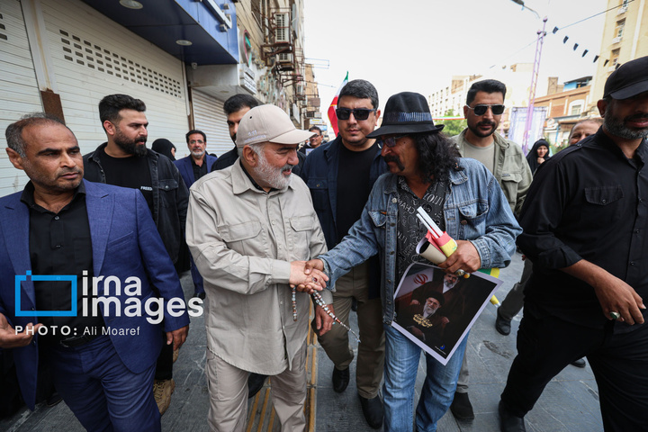 راهپیمایی روز قدس در اهواز