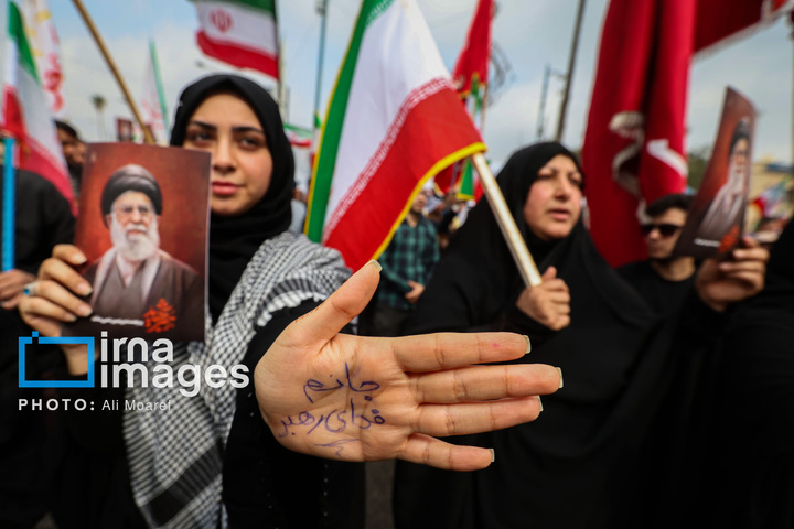 راهپیمایی روز قدس در اهواز