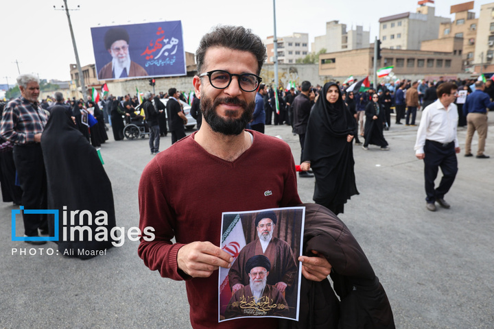 راهپیمایی روز قدس در اهواز