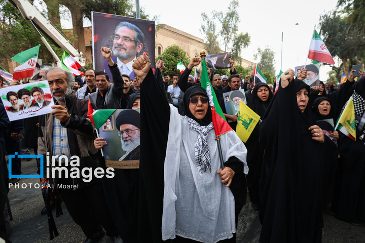 راهپیمایی روز قدس در اهواز