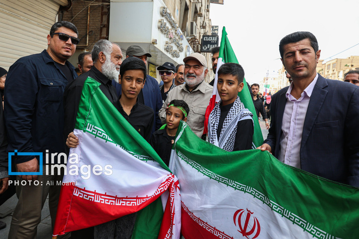 راهپیمایی روز قدس در اهواز