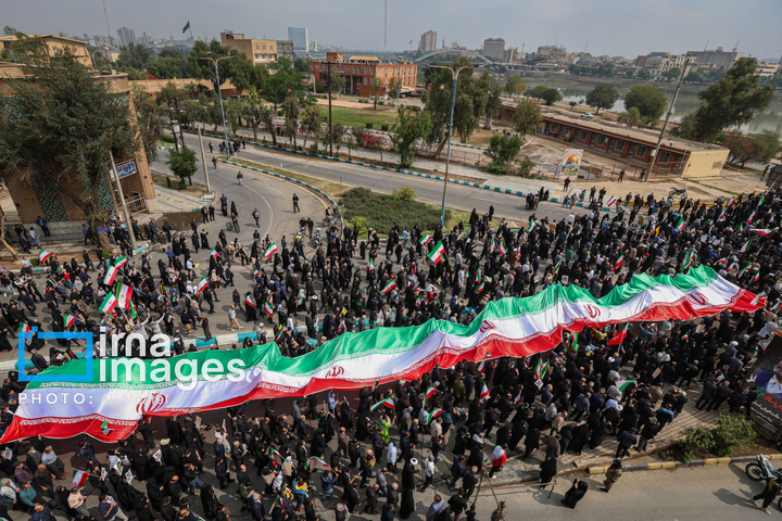 راهپیمایی روز قدس در اهواز