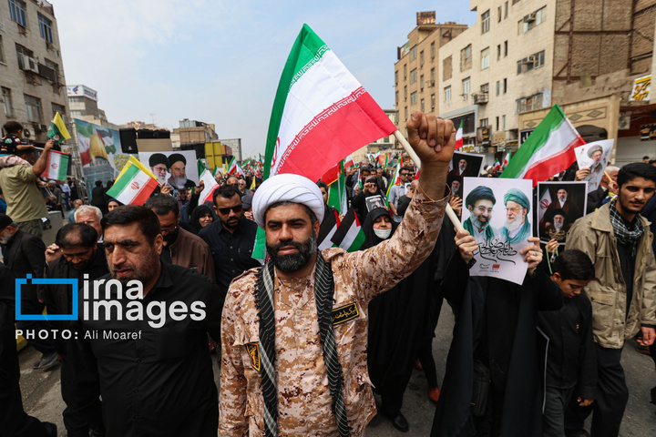 راهپیمایی روز قدس در اهواز