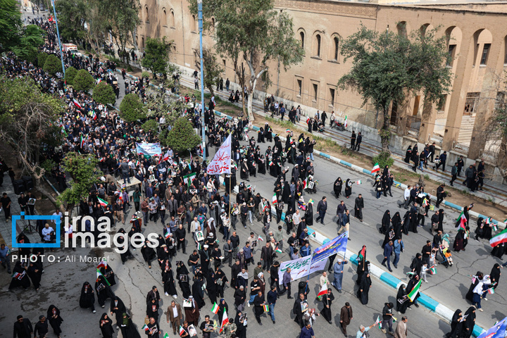 راهپیمایی روز قدس در اهواز