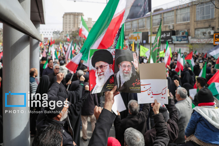 راهپیمایی روز قدس در مشهد
