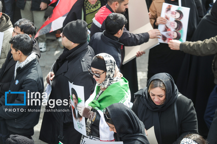 راهپیمایی روز قدس در مشهد