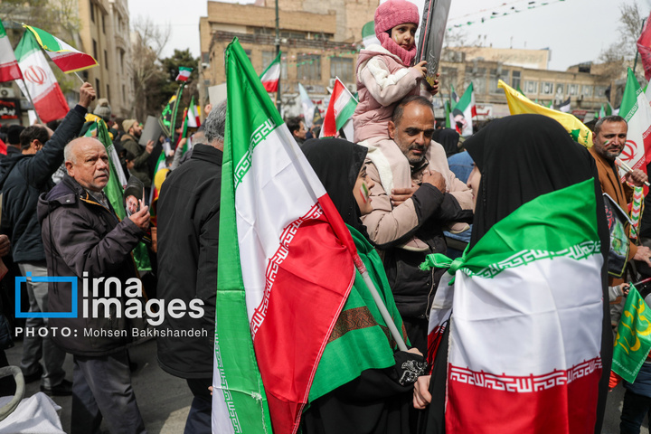 راهپیمایی روز قدس در مشهد