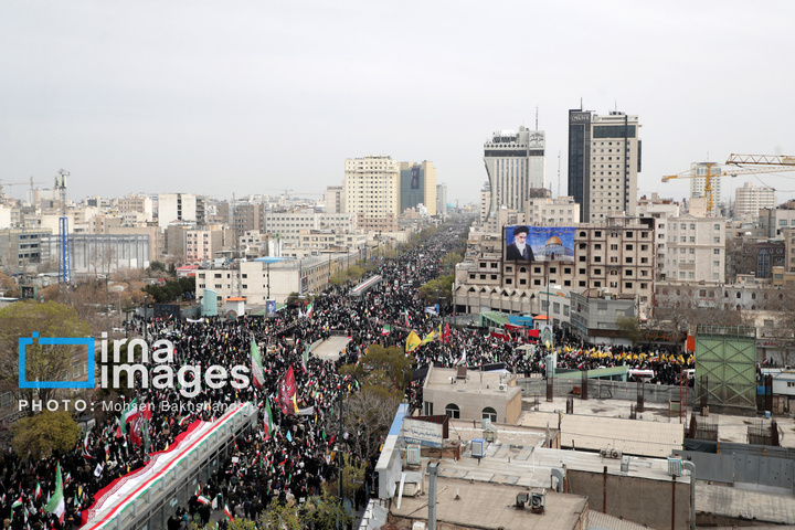 راهپیمایی روز قدس در مشهد