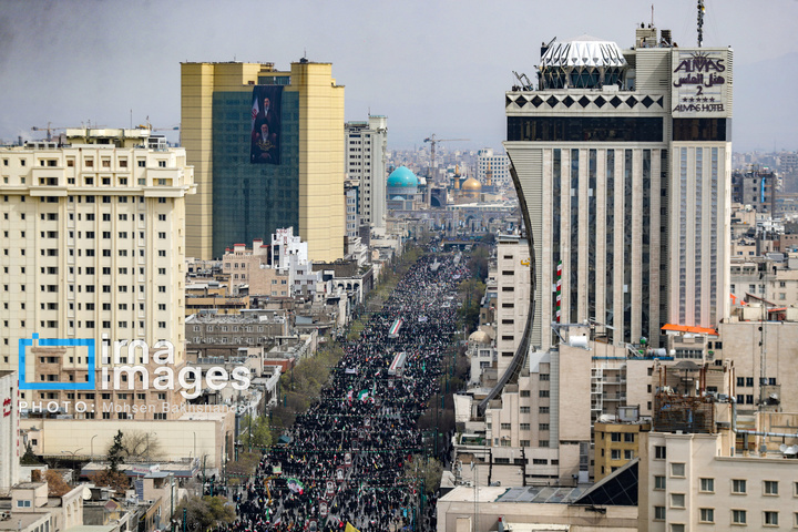 راهپیمایی روز قدس در مشهد
