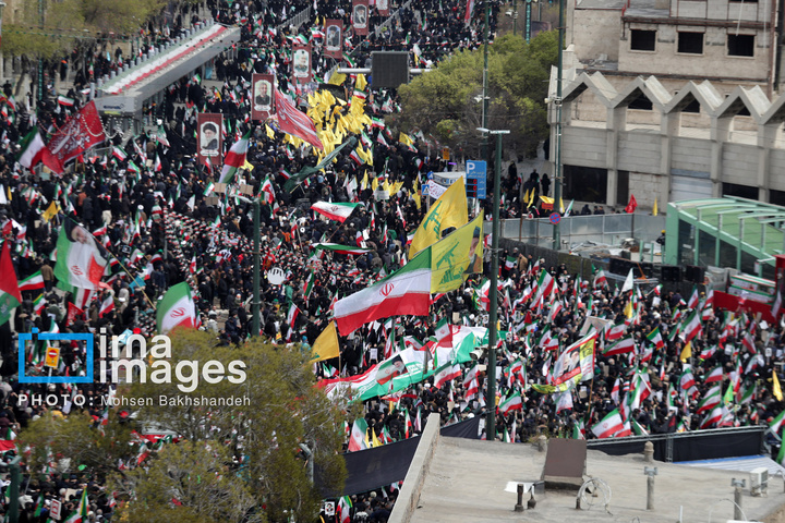 راهپیمایی روز قدس در مشهد