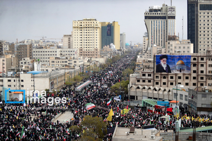 راهپیمایی روز قدس در مشهد