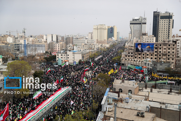 راهپیمایی روز قدس در مشهد