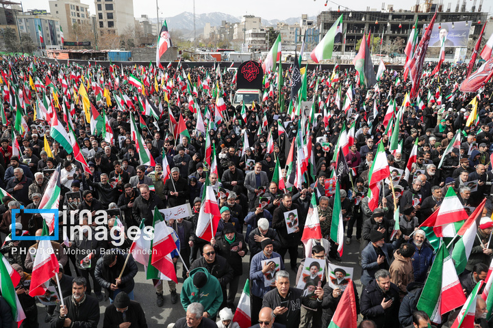 راهپیمایی روز قدس در مشهد