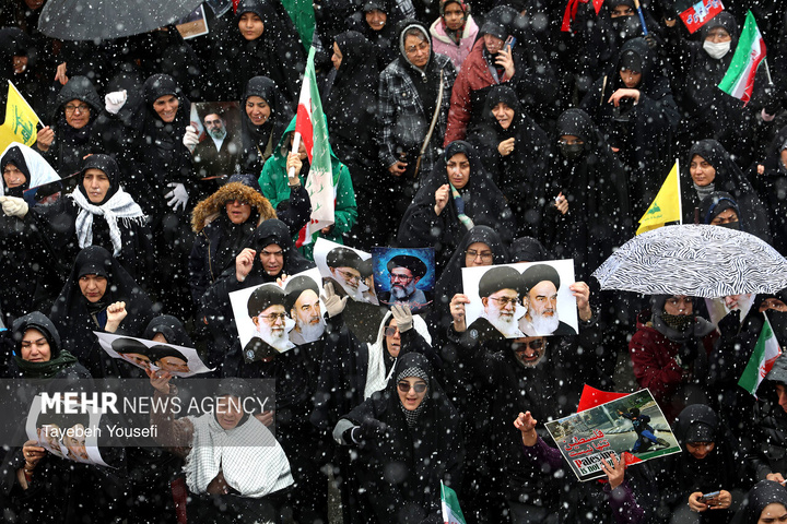 راهپیمایی روز قدس در همدان