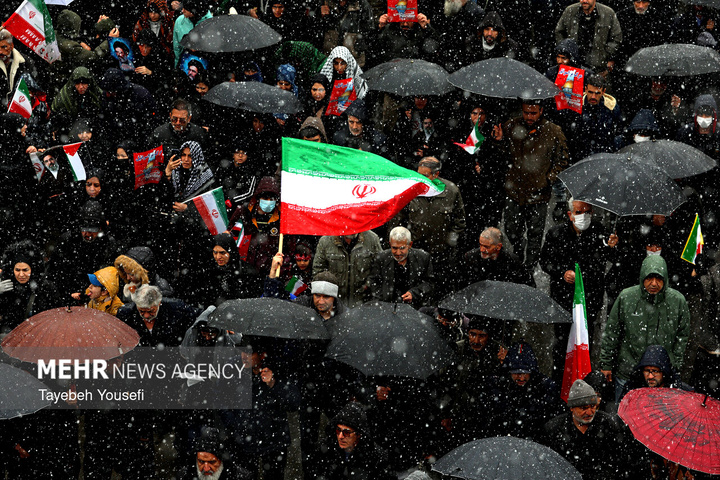 راهپیمایی روز قدس در همدان
