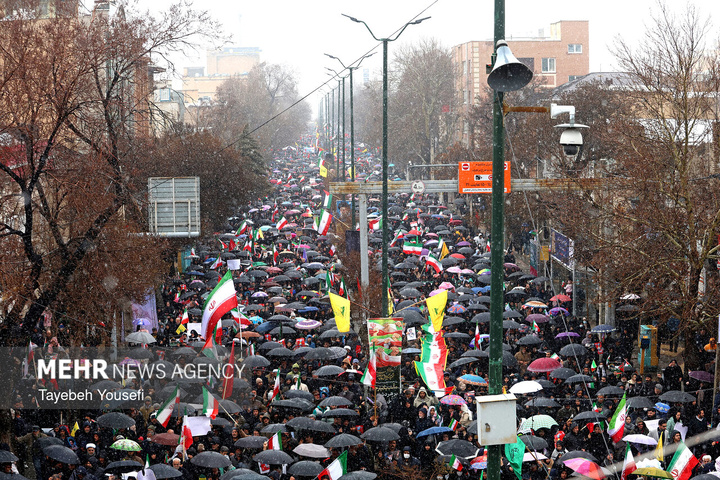 راهپیمایی روز قدس در همدان