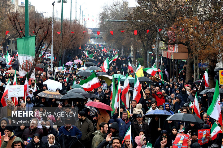 راهپیمایی روز قدس در همدان