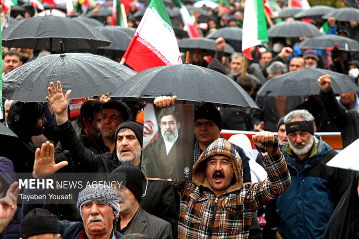 راهپیمایی روز قدس در همدان