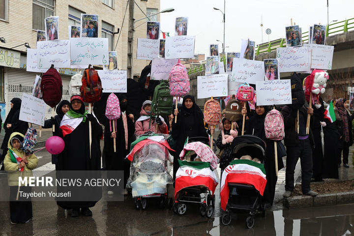راهپیمایی روز قدس در همدان