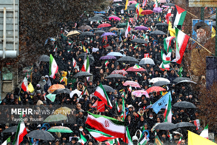 راهپیمایی روز قدس در همدان