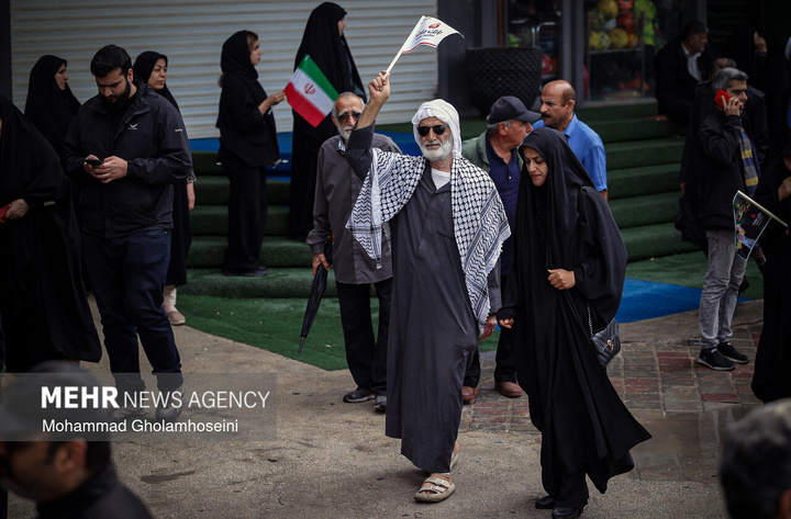راهپیمایی روز قدس در بوشهر