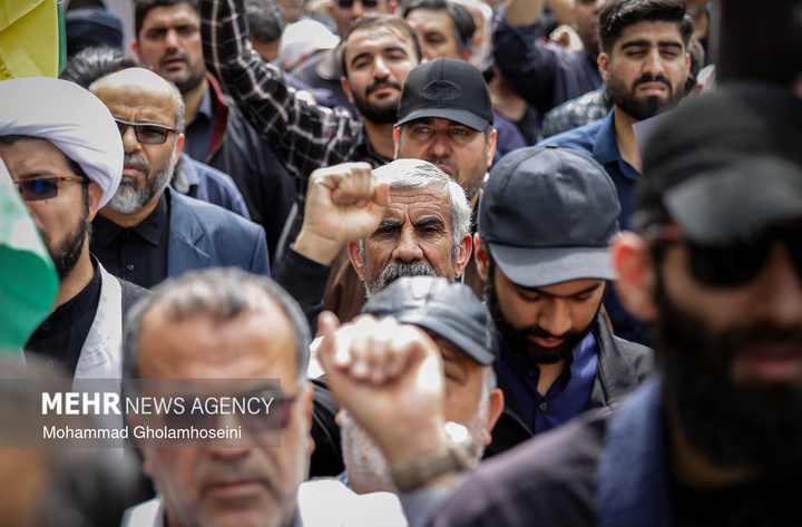 راهپیمایی روز قدس در بوشهر