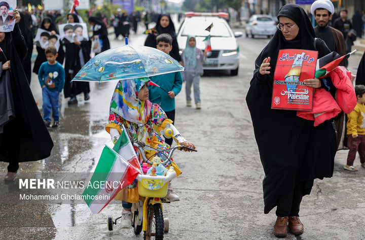 راهپیمایی روز قدس در بوشهر