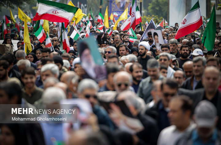 راهپیمایی روز قدس در بوشهر