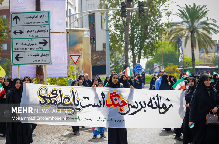 راهپیمایی روز قدس در بوشهر