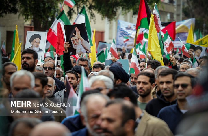 راهپیمایی روز قدس در بوشهر