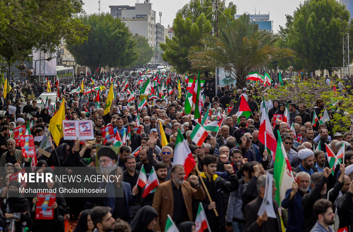 راهپیمایی روز قدس در بوشهر