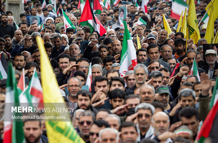 راهپیمایی روز قدس در بوشهر