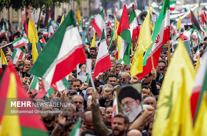 راهپیمایی روز قدس در بوشهر